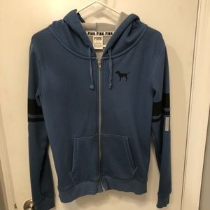 PINK zip-up sweatshirt